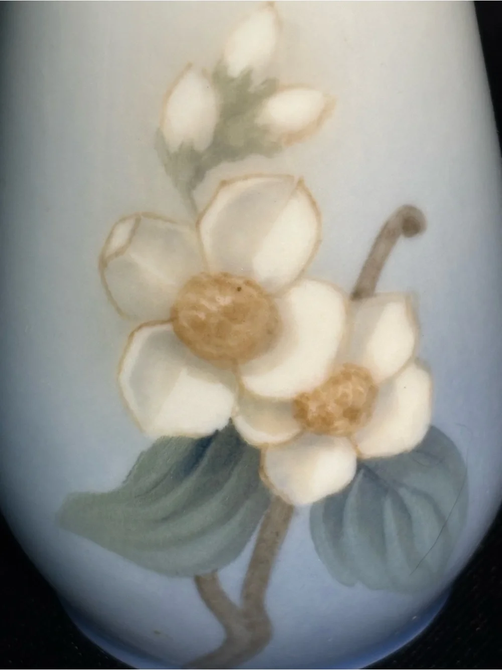 Vintage 4.5” Bing & Grondahl Flower Bud Vase B&G Denmark 8404 Handpainted